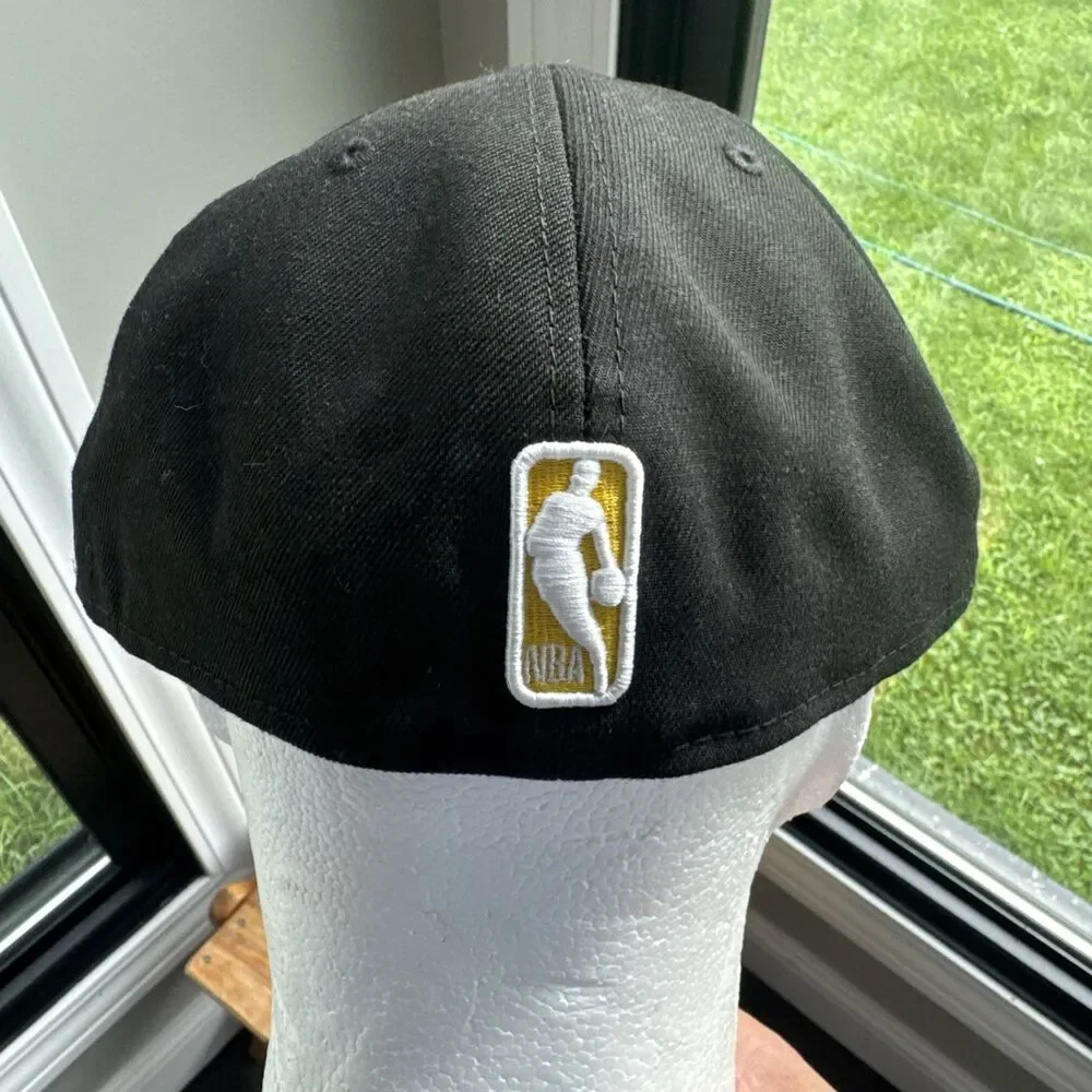 Los Angeles Lakers Black Hat Cap 59Fifty Fitted 7 3/4